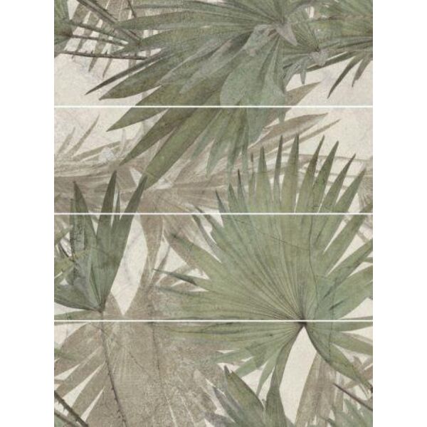 paradyż green philosophy olive panel 4szt dekor 29.8x89.8 paradyż green philosophy