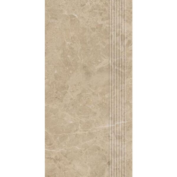 paradyż archicross stone beige stopnica mat prasowana 29.8x59.8x0.8 płytki beżowe