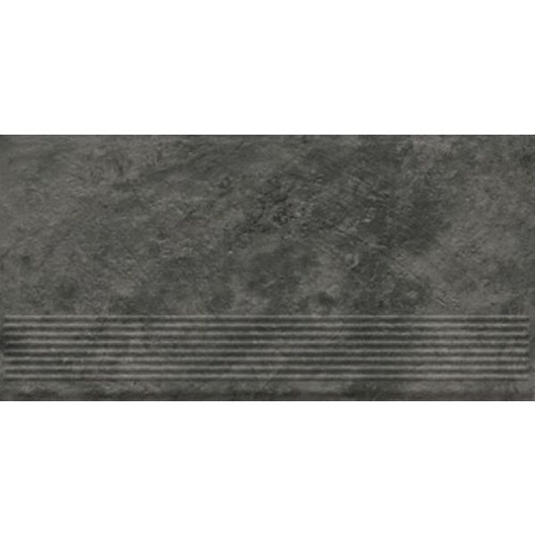 paradyż ardis dark stopnica prosta struktura mat 30x60 płytki na schody