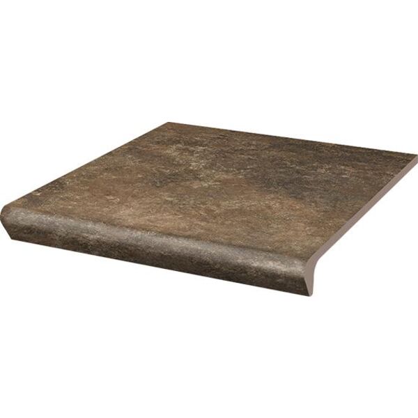 paradyż arteon brown stopnica prosta kapinos 30x33x1.1 płytki na schody