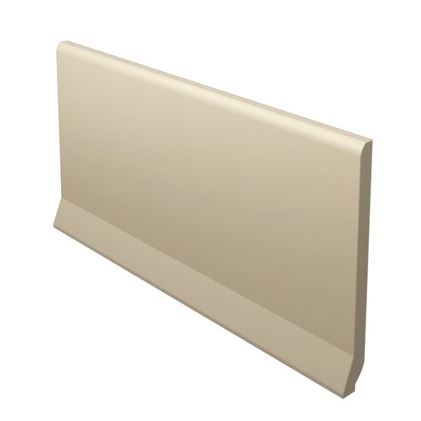 paradyż bazo beige cokół wywinięty ostry monokolor mat 10x19.8 gres techniczny