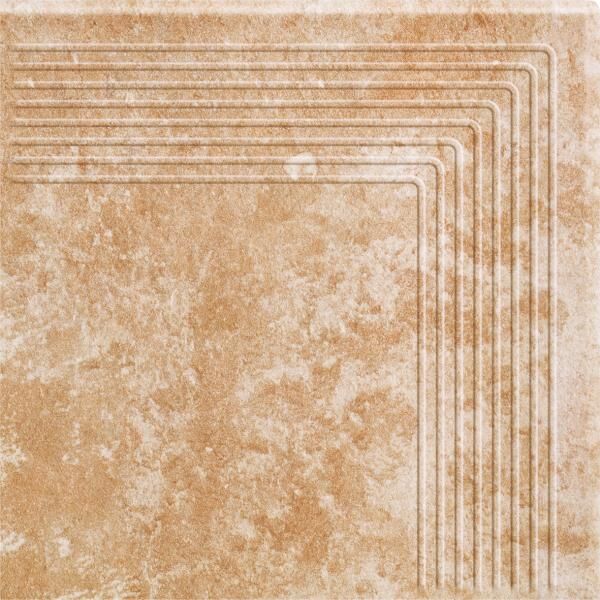 paradyż ilario beige stopnica narożna 30x30 klinkier paradyż do kuchni 30x30 o grubości od 10 do 12 mm