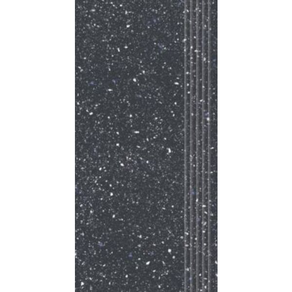 paradyż macroside antracite stopnica prosta nacinana mat 29.8x59.8 paradyż macroside