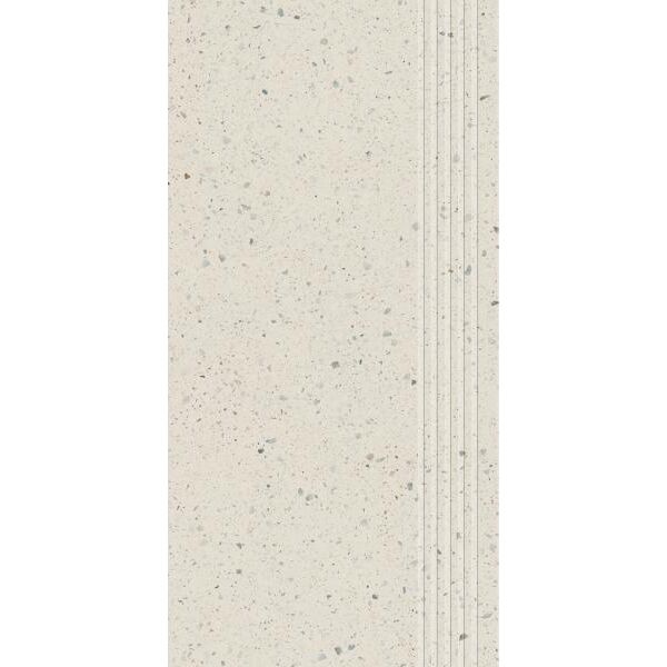 paradyż macroside bianco stopnica prosta nacinana półpoler 29.8x59.8 paradyż macroside