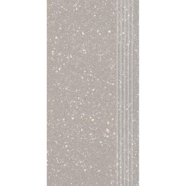 paradyż macroside silver stopnica prosta nacinana półpoler 29.8x59.8 paradyż macroside