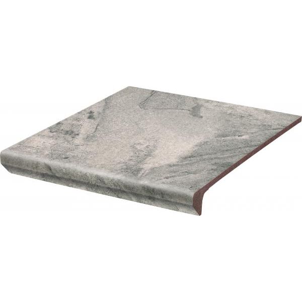 paradyż mattone pietra grafit stopnica prosta kapinos 29.5x32.8 paradyż mattone