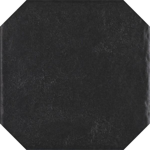 paradyż modern nero octagon gres struktura 19.8x19.8 płytki na podłogę 20x20 matowe strukturalne mrozoodporne o grubości 6 do 8 mm