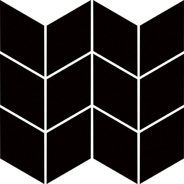 paradyż nero romb braid uniwersalna mozaika gres 20.5x23.8 paradyż uniwersalne dekoracje
