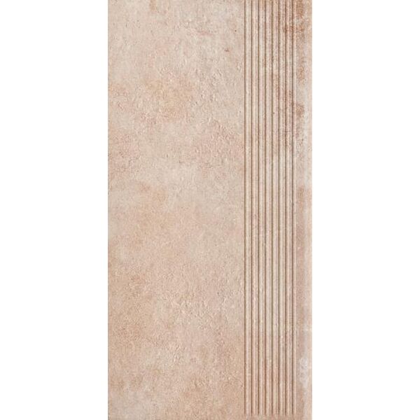 paradyż scandiano ochra stopnica prosta 30x60x0.85 płytki na schody