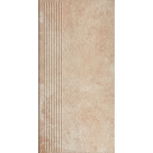 paradyż scandiano ochra stopnica prosta 30x60x0.85 płytki na schody