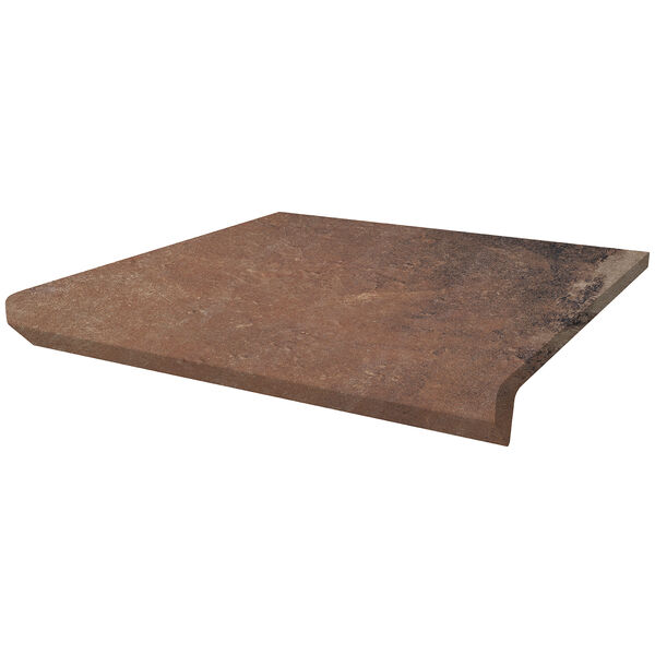 paradyż scandiano rosso stopnica prosta kapinos 30x33 