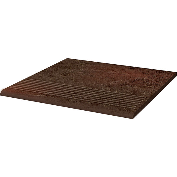 paradyż semir brown stopnica prosta 30x30x1.1 paradyż semir