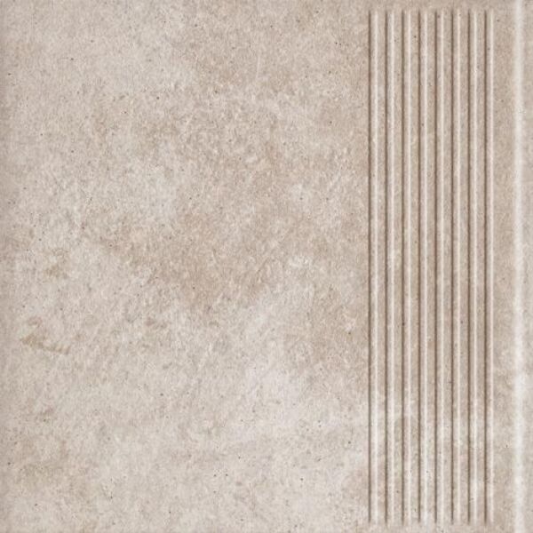 paradyż viano beige stopnica prosta 30x30x0.85 płytki na schody