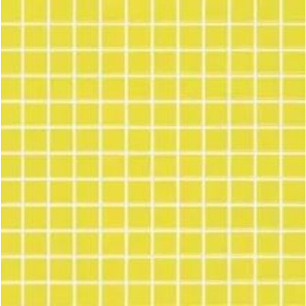 paradyż (wyprzedaż) candy giallo mozaika prasowana mono k.2.3x2.3 30x30 płytki do kuchni żółte mrozoodporne