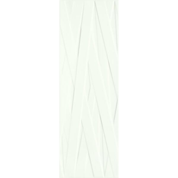 paradyż (wyprzedaż) elia bianco b struktura płytka ścienna 25x75 płytki do kuchni paradyż
