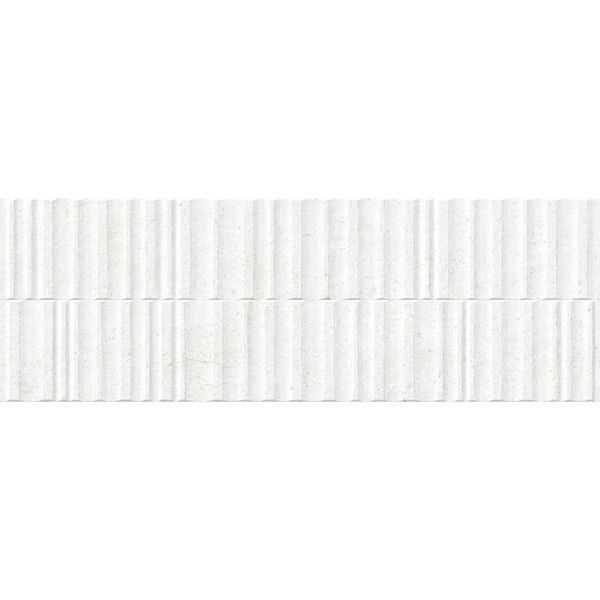 peronda manhattan white wavy płytka ścienna 33.3x100 (40270) peronda manhattan