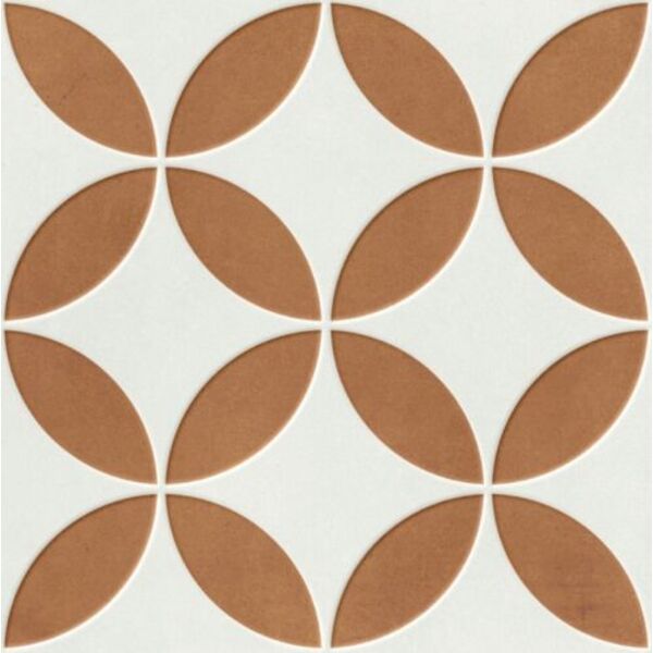 peronda mayari clay petals lt gres 22.3x22.3 (37797) gres peronda kwadratowe błyszczące geometryczne