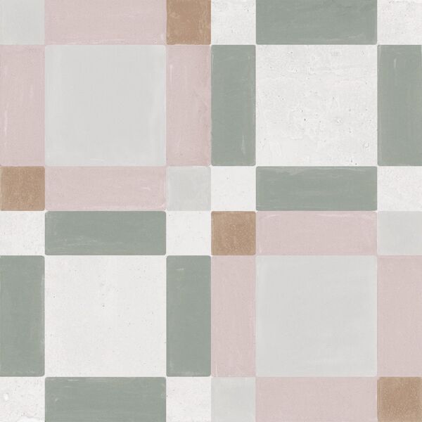 peronda patterns pink square gres 22.3x22.3 (36509) 