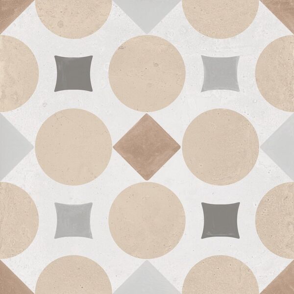peronda patterns sand geometric gres 22.3x22.3 (36511) 