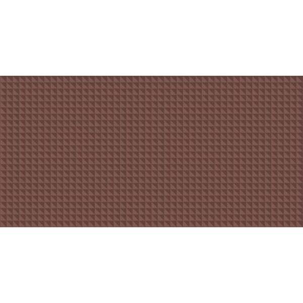 peronda pique waffle bordeaux płytka ścienna 20x40 (31064) glazura prostokątne do kuchni matowe strukturalne o grubości od 10 do 12 mm