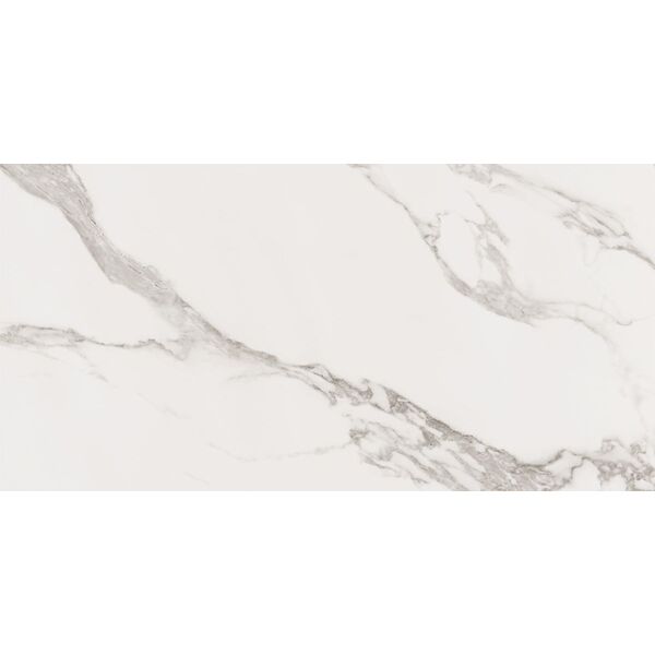 prissmacer carrara white gres poler rektyfikowany 60x120 płytki prissmacer imitujące marmur prostokątne do łazienki 120x60