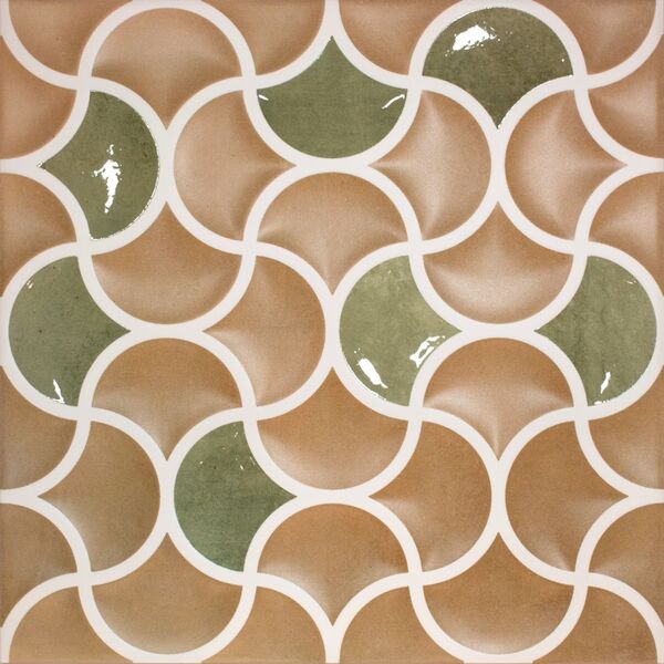 realonda bari lattice terra emerald płytka ścienna 33x33 płytki realonda