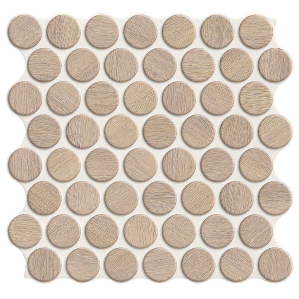 realonda circle oak gres 30.9x30.9 gres drewnopodobne kwadratowe hiszpańskie do salonu rektyfikowane