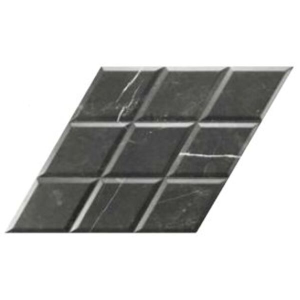 realonda diamond marquina deco gres 70x40 płytki imitujące marmur prostokątne hiszpańskie do salonu czarne matowe strukturalne