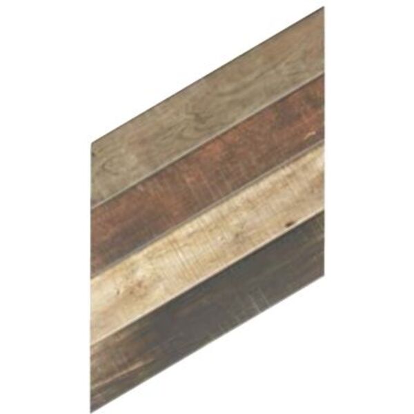 realonda diamond pallet tobacco chevron left gres 70x40 płytki prostokątne do łazienki brązowe jodełka