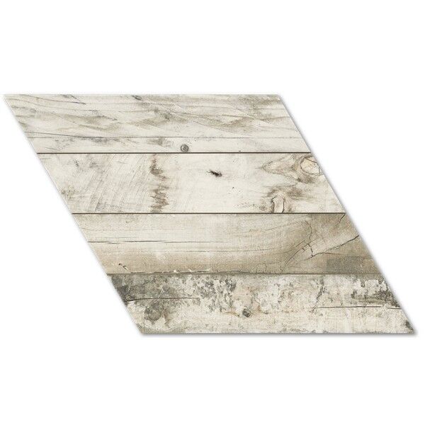 realonda diamond pallet white chevron right gres 70x40 płytki jodełka
