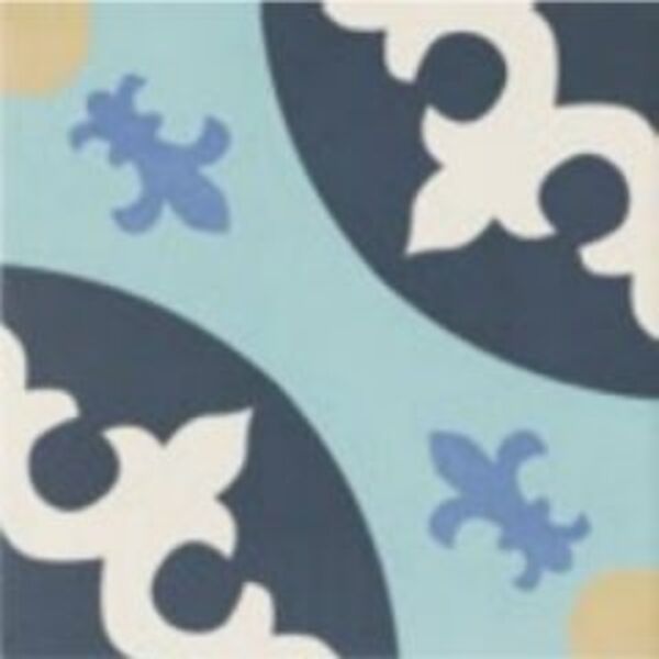 realonda hanoi blue decor gres 33x33 płytki realonda kwadratowe hiszpańskie do salonu patchwork