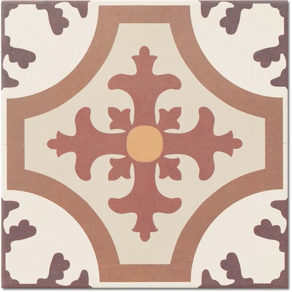 realonda hanoi salmon decor gres 33x33 płytki patchwork realonda