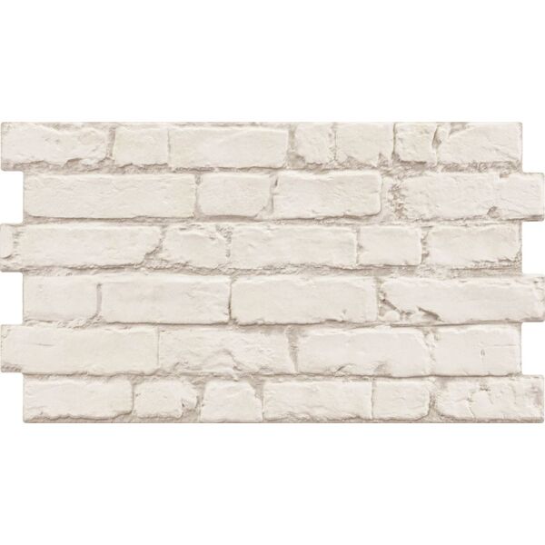 realonda manhattan blanco gres 31x56 rustykalne płytki imitujące cegłę
