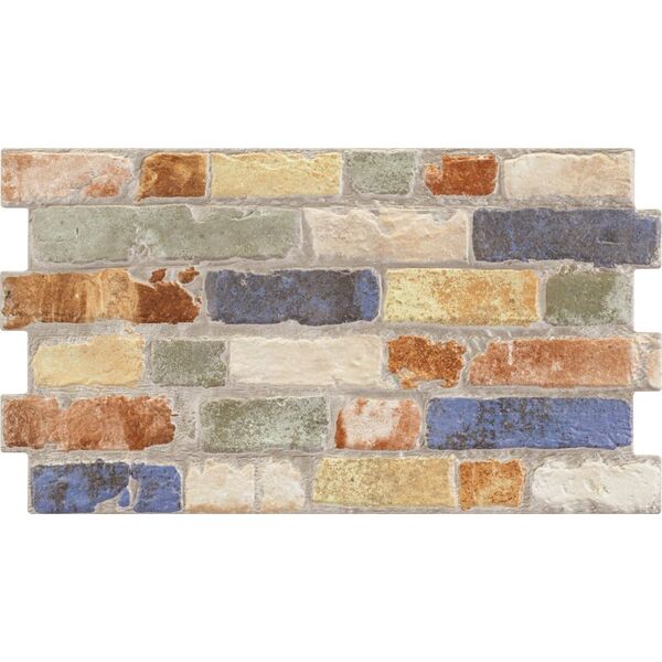 realonda manhattan color gres 31x56 rustykalne płytki imitujące cegłę