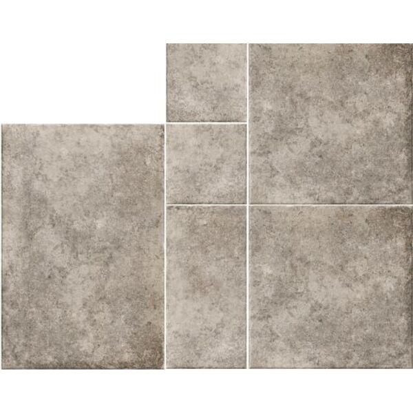 realonda modular borgogna stone grey gres 6-elementowy 44x66/44x44/22x44/22x22 płytki realonda do kuchni antypoślizgowe r10 o grubości 10 mm