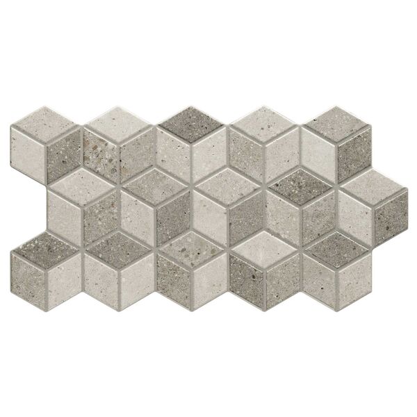 realonda rhombus stone grey gres 26.5x51 płytki realonda prostokątne hiszpańskie do kuchni matowe geometryczne