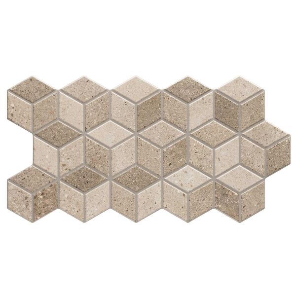 realonda rhombus stone taupe gres 26.5x51 płytki realonda prostokątne hiszpańskie do kuchni matowe geometryczne