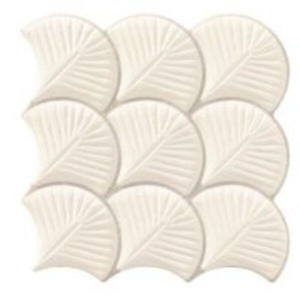 realonda scale shell white gres 30.7x30.7 płytki realonda kwadratowe do kuchni satynowe