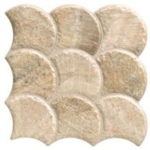 realonda scale stone white gres 30.7x30.7 płytki realonda imitujące kamień 30x30 beżowe