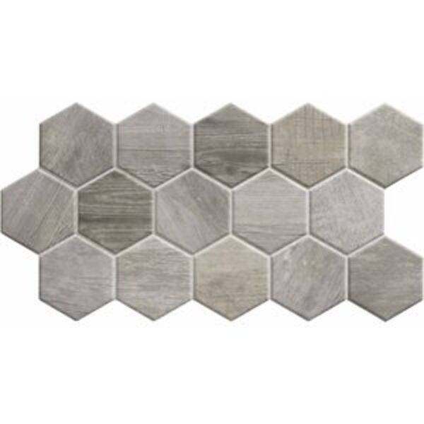 realonda sequoia ash hex gres 26.5x51 gres realonda heksagonalne hiszpańskie rektyfikowane