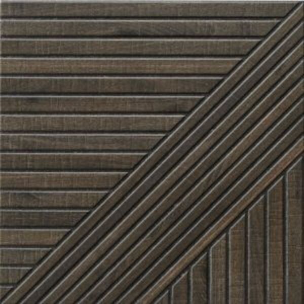 realonda tangram wood walnut gres 44x44 płytki drewnopodobne kwadratowe hiszpańskie do salonu matowe strukturalne