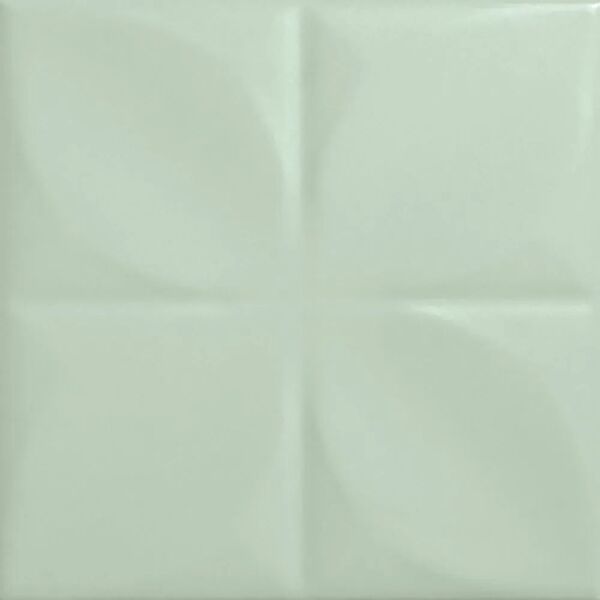 ribesalbes atelier green dekor 20x20 glazura do kuchni 20x20 matowe strukturalne