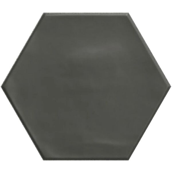 ribesalbes geometry black matt hex gres 15x17.3 