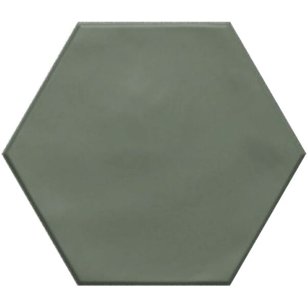 ribesalbes geometry green matt hex gres 15x17.3 gres heksagonalne hiszpańskie do łazienki antypoślizgowe r10