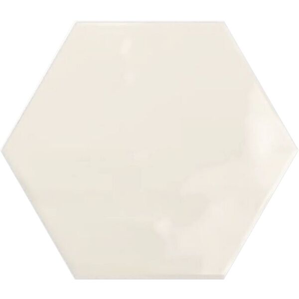 ribesalbes geometry ivory hex płytka ścienna 15x17.3 