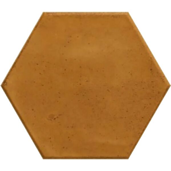 ribesalbes hope ocre matt hex gres 15x17.3 płytki ribesalbes heksagonalne do łazienki matowe