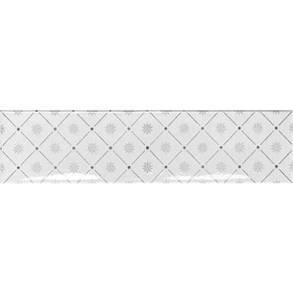 ribesalbes ocean white & black mix dekor 7.5x30 płytki patchwork