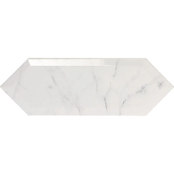 ribesalbes picket beveled carrara brillo płytka ścienna 10x30 płytki ribesalbes hiszpańskie błyszczące strukturalne