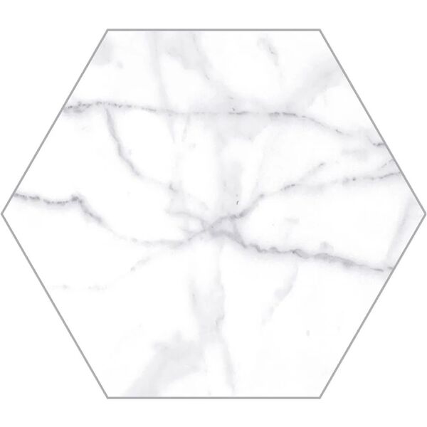 ribesalbes shaped marble hex carrara gloss płytka ścienna 15x17.3 płytki imitujące marmur prostokątne hiszpańskie do łazienki błyszczące