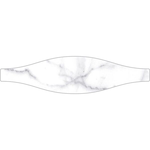 ribesalbes shaped marble wave carrara gloss płytka ścienna 7.5x30 płytki imitujące kamień hiszpańskie do łazienki 7,5x30